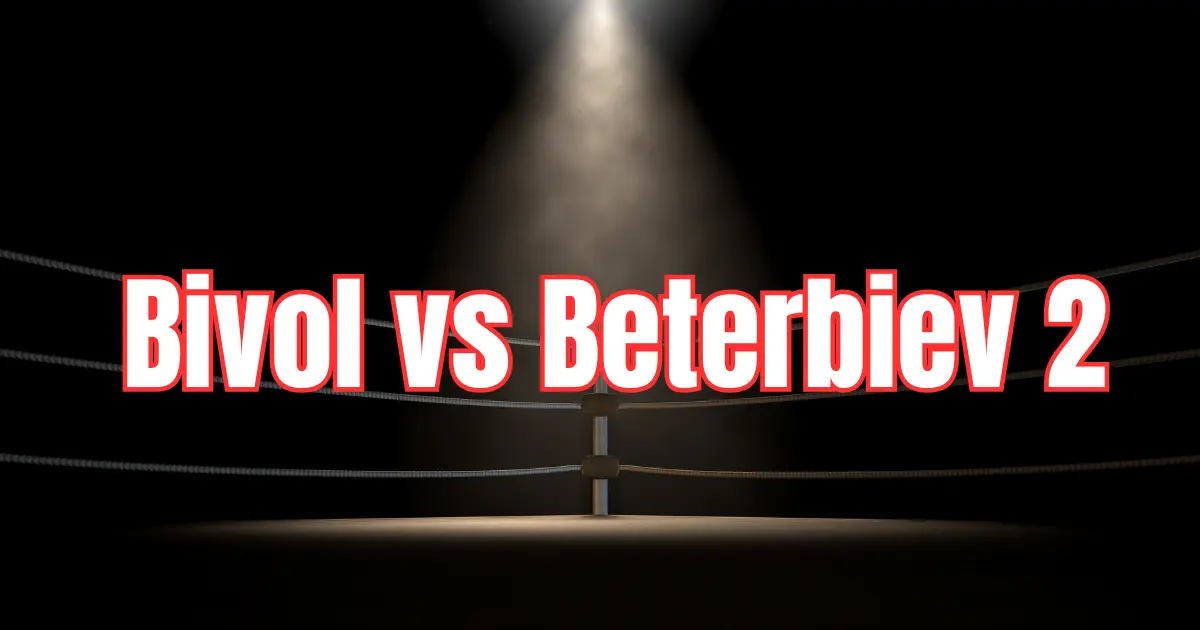 Beterbiev vs. Bivol 2: The Rematch That Could Define Boxing's Light Heavyweight Division